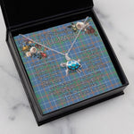 Sea Turtle Necklace To My Beautiful Soulmate Necklace In Your Eyes I Have Found My Home Clan MacHardy Tartan Blue Turtle Necklace