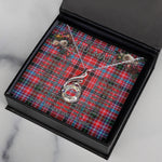 To My Beautiful Soulmate Necklace In Your Eyes I Have Found My Home Clan Straiton Tartan Rising Phoenix Necklace
