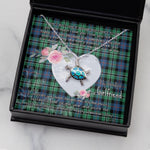 Sea Turtle Necklace Gift for My Beautiful Girlfriend Valentines Necklace Clan Rose Hunting Ancient Tartan Blue Turtle Necklace