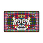 Doormat - Welcome Mat Scottish Fraser of Lovat Tartan Door Mat, Plaid Doormat