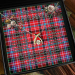 To My Beautiful Soulmate Necklace In Your Eyes I Have Found My Home Clan Pitblado Tartan Wishbone Dancing Necklace