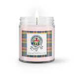 Soy Wax Candle - Buffalo Plaid Candle Clan Badge Buchanan Ancient Tartan Plaid Soy Wax Candle, oil candle, candle handmade, wax candle, soy wax, nature wax, natural soy wax, natural soy candles, natural candle
