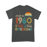Vintage Made In 1960 Birthday Gifts 61st Birthday Shirt 61 Years Old Birthday Gifts Birthday Shirt - Scotstee Shop