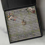 To My Beautiful Soulmate Necklace In Your Eyes I Have Found My Home Clan Burns Tartan Crown Pendant Necklace