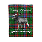 Tartan Blanket With Moose Clan McGeachie Plaid Blanket Tartan Plaid Fleece Blanket, Christmas Blanket, tartan blanket, plaid blanket, red plaid blanket, buffalo plaid blanket, green plaid blanket, plaid fleece blanket, blue plaid blanket, red tartan blanket, tartan plaid blanket, black and white plaid blanket, christmas plaid blanket, orange plaid blanket, tartan plaid throw blanket, pink plaid blanket, brown plaid blanket, buffalo check blanket