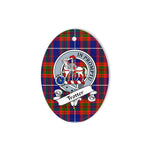 Trotter Scottish Clan Badge Plaid Ornament Gift. Christmas Tree Ornament Trotter Tartan Ornament,  ceramic ornament, personalized christmas ornaments, christmas tree ornaments, christmas door decorations, Plaid Ornament, Tartan Ceramic Ornament