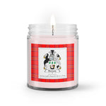 Soy Wax Candle - Buffalo Plaid Candle Burnett Modern Family Crest Tartan Plaid Soy Wax Candle, oil candle, candle handmade, wax candle, soy wax, nature wax, natural soy wax, natural soy candles, natural candle