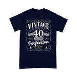 Vintage 40th Birthday Top For Him 1981 Aged To Perfection Birthday Shirt Funny 40th Birthday T Shirts - Scotstee Shop