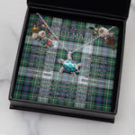 Sea Turtle Necklace To My Beautiful Soulmate Necklace In Your Eyes I Have Found My Home Clan MacKenzie Dress Ancient Tartan Blue Turtle Necklace
