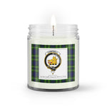 Soy Wax Candle - Buffalo Plaid Candle Clan Crest Badge Campbell Of Breadalbane Modern Tartan Plaid Soy Wax Candle, oil candle, candle handmade, wax candle, soy wax, nature wax, natural soy wax, natural soy candles, natural candle