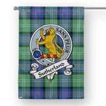 Garden Flag Sutherland Old Ancient Clan Badge Tartan Flag Scottish Tartan House Flag,buffalo plaid garden flag,irish family crest flags,ns tartan flags,scottish clan flags,scottish clan flags uk,Scottish Tartan House Flag,Tartan Clan Flag,tartan day flag,Tartan Garden Flag