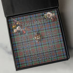 To My Beautiful Soulmate Necklace In Your Eyes I Have Found My Home Clan MacDuff Hunting Ancient Tartan Crown Pendant Necklace
