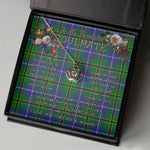To My Beautiful Soulmate Necklace In Your Eyes I Have Found My Home Clan Turnbull Hunting Tartan Crown Pendant Necklace