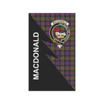 Scotstee Shop MacDonald (Clan Donald) Tartan Garden Flag - Flash Style