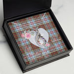Rising Phoenix Necklace - Valentine Necklace Clan Anderson Ancient Tartan Gift for Girlfriend, Gift for My Wife Rising Phoenix Necklace