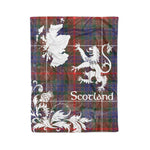 Tartan Plaid Fleece Blanket Tartan Blanket Thistle and Lion Scottish Clan Fraser Hunting Modern Plaid Blanket, tartan blanket, plaid blanket, red plaid blanket, buffalo plaid blanket, green plaid blanket, plaid fleece blanket, blue plaid blanket, red tartan blanket, tartan plaid blanket, black and white plaid blanket, christmas plaid blanket, orange plaid blanket, tartan plaid throw blanket, pink plaid blanket, brown plaid blanket, buffalo check blanket