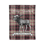 Tartan Blanket With Moose Clan MacPherson Hunting Ancient Plaid Blanket Tartan Plaid Fleece Blanket, Christmas Blanket, tartan blanket, plaid blanket, red plaid blanket, buffalo plaid blanket, green plaid blanket, plaid fleece blanket, blue plaid blanket, red tartan blanket, tartan plaid blanket, black and white plaid blanket, christmas plaid blanket, orange plaid blanket, tartan plaid throw blanket, pink plaid blanket, brown plaid blanket, buffalo check blanket