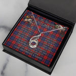 To My Beautiful Soulmate Necklace In Your Eyes I Have Found My Home Clan Haldane Tartan Rising Phoenix Necklace