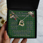 To My Beautiful Soulmate Necklace In Your Eyes I Have Found My Home Clan Cranstoun Modern Tartan Forever Love Necklace