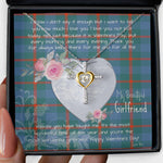 Gift For My Beautiful Girlfriend Necklace Valentine Necklace Clan Agnew Ancient Tartan Cross Dancing Necklace Scottish Tartan Jewelry