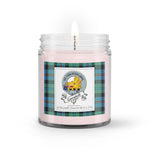 Soy Wax Candle - Buffalo Plaid Candle Clan Badge Campbell Of Cawdor Ancient Tartan Plaid Soy Wax Candle, oil candle, candle handmade, wax candle, soy wax, nature wax, natural soy wax, natural soy candles, natural candle