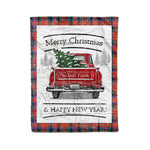 Tartan Blanket Vintage Red Truck with Christmas Tree Family Scottish Clan MacDuff Ancient plaid blanket, red plaid blanket, buffalo plaid blanket, green plaid blanket, plaid fleece blanket, blue plaid blanket, red tartan blanket, tartan plaid blanket, black and white plaid blanket, , christmas plaid blanket, orange plaid blanket, tartan plaid throw blanket, pink plaid blanket, brown plaid blanket, buffalo check blanket