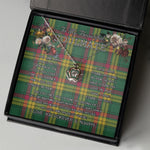 To My Beautiful Soulmate Necklace In Your Eyes I Have Found My Home Clan MacMillan Ancient Tartan Crown Pendant Necklace