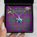 Sea Turtle Necklace To My Beautiful Soulmate Necklace In Your Eyes I Have Found My Home Clan Wardlaw Tartan Blue Turtle Necklace, Valentine Necklace Gift for Girlfriend Clan Mitchell Ancient Tartan Sunflower Pendant Necklace, Scottish Tartan Jewelry, valentine necklace, necklace girlfriend, necklace for wife, cute necklaces for girlfriend, jewelry for girlfriend, to my soulmate necklace, to my future wife necklace