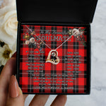 To My Beautiful Soulmate Necklace In Your Eyes I Have Found My Home Clan Ramsay Modern Tartan Forever Love Necklace