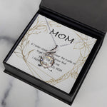 Rising Phoenix Necklace - Mom Necklace - Love You Always And Forever Mother's Day Gift