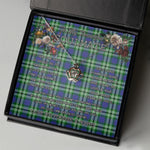 To My Beautiful Soulmate Necklace In Your Eyes I Have Found My Home Clan Haliburton Tartan Crown Pendant Necklace
