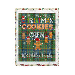 Personalized Gift Tartan Plaid Blanket Clan MacMillan Hunting Ancient With Christmas Cookie Baking Crew Christmas Gift Blanket, Plaid Blanket, Christmas Fleece Blanket, Christmas Blanket, Tartan Blanket, Scottish Blanket, Scotland Blanket, Family Name Blanket, Custom Blanket, Personalized Blanket