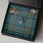 To My Beautiful Soulmate Necklace In Your Eyes I Have Found My Home Clan Kirkpatrick Tartan Crown Pendant Necklace