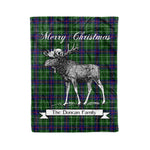 Tartan Blanket With Moose Clan Duncan Plaid Blanket Tartan Plaid Fleece Blanket, Christmas Blanket, tartan blanket, plaid blanket, red plaid blanket, buffalo plaid blanket, green plaid blanket, plaid fleece blanket, blue plaid blanket, red tartan blanket, tartan plaid blanket, black and white plaid blanket, christmas plaid blanket, orange plaid blanket, tartan plaid throw blanket, pink plaid blanket, brown plaid blanket, buffalo check blanket
