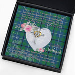 Gift For My Beautiful Girlfriend Necklace Valentine Necklace Clan Glen Ancient Tartan Cross Dancing Necklace Scottish Tartan Jewelry