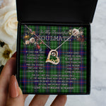To My Beautiful Soulmate Necklace In Your Eyes I Have Found My Home Clan Leslie Tartan Forever Love Necklace