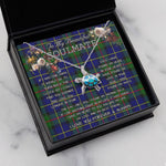 Sea Turtle Necklace To My Beautiful Soulmate Necklace In Your Eyes I Have Found My Home Clan MacLeod Tartan Blue Turtle Necklace