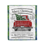 Tartan Blanket Vintage Red Truck with Christmas Tree Family Scottish Clan Marjoribanks Ancient plaid blanket, red plaid blanket, buffalo plaid blanket, green plaid blanket, plaid fleece blanket, blue plaid blanket, red tartan blanket, tartan plaid blanket, black and white plaid blanket, , christmas plaid blanket, orange plaid blanket, tartan plaid throw blanket, pink plaid blanket, brown plaid blanket, buffalo check blanket