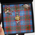 To My Beautiful Soulmate Sunflower Necklace In Your Eyes I Have Found My Home Clan Trotter Tartan Jewelry For Girlfriend