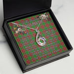 To My Beautiful Soulmate Necklace In Your Eyes I Have Found My Home Clan Baxter Modern Tartan Rising Phoenix Necklace