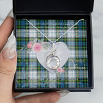 Rising Phoenix Necklace - Valentine Necklace Clan Campbell Dress Tartan Gift for Girlfriend, Gift for My Wife Rising Phoenix Necklace
