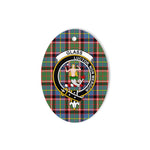 Glass Scottish Clan Plaid Ornament Gift. Christmas Tree Ornament Glass Clan Tartan Ornament,  ceramic ornament, personalized christmas ornaments, christmas tree ornaments, christmas door decorations, Plaid Ornament, Tartan Ceramic Ornament