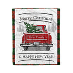 Tartan Blanket Vintage Red Truck with Christmas Tree Family Scottish Clan Kerr plaid blanket, red plaid blanket, buffalo plaid blanket, green plaid blanket, plaid fleece blanket, blue plaid blanket, red tartan blanket, tartan plaid blanket, black and white plaid blanket, , christmas plaid blanket, orange plaid blanket, tartan plaid throw blanket, pink plaid blanket, brown plaid blanket, buffalo check blanket