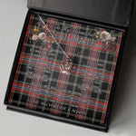 To My Beautiful Soulmate Necklace In Your Eyes I Have Found My Home Clan Norwegian Tartan Crown Pendant Necklace