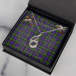 To My Beautiful Soulmate Necklace In Your Eyes I Have Found My Home Clan Cameron Tartan Rising Phoenix Necklace