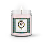 Soy Wax Candle - Buffalo Plaid Candle Clan Crest Badge Byres Tartan Plaid Soy Wax Candle, oil candle, candle handmade, wax candle, soy wax, nature wax, natural soy wax, natural soy candles, natural candle