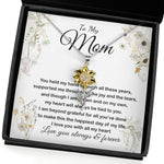 Sunflower Pendant Necklace - Mom Necklace - To My Mom - Love You Always And Forever - Mother's Day Gift