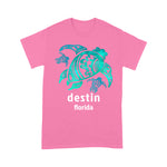 Sea Turtle Shirt Destin Florida Sea Blue Tribal Turtle Sea Turtle Shirt - Scotstee Shop