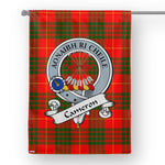 Garden Flag Cameron Modern Clan Badge Tartan Flag Scottish Tartan House Flag - Scotstee Shop