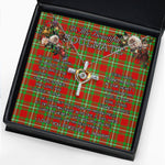 To My Beautiful Soulmate Necklace In Your Eyes I Have Found My Home Clan Grierson Tartan Cross Dancing Necklace